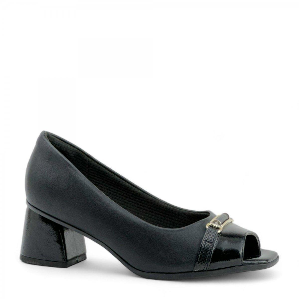 Sapato Dumond Toe Peep Compre Online Zattini