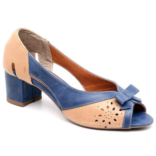 Sandália Peep Toe Zattini Vizzano Verniz Sandalia Anabela Vizzano