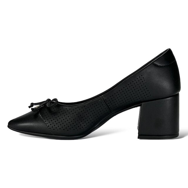 Sapato Santinelli Scarpin Salto Médio 1534-026 Preto