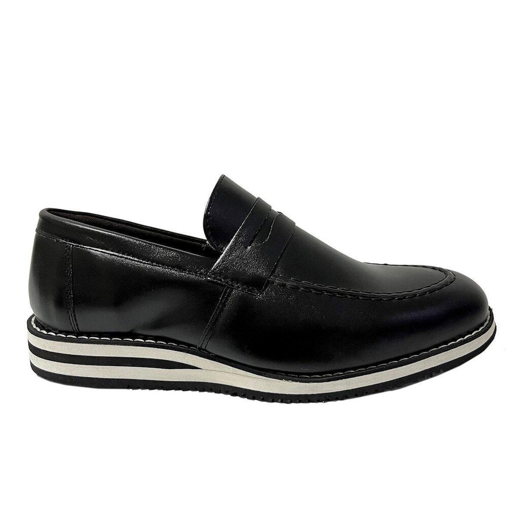 Sapato Sapatos Rota Elegante Loafer Leve Sola Em Eva Couro Eco Masculino