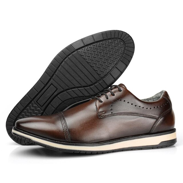 Sapato Sapatoway Casual Confortavel Moderno Masculino
