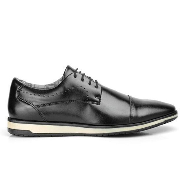 Sapato Sapatoway Oxford Derby Estilo Conforto Masculino