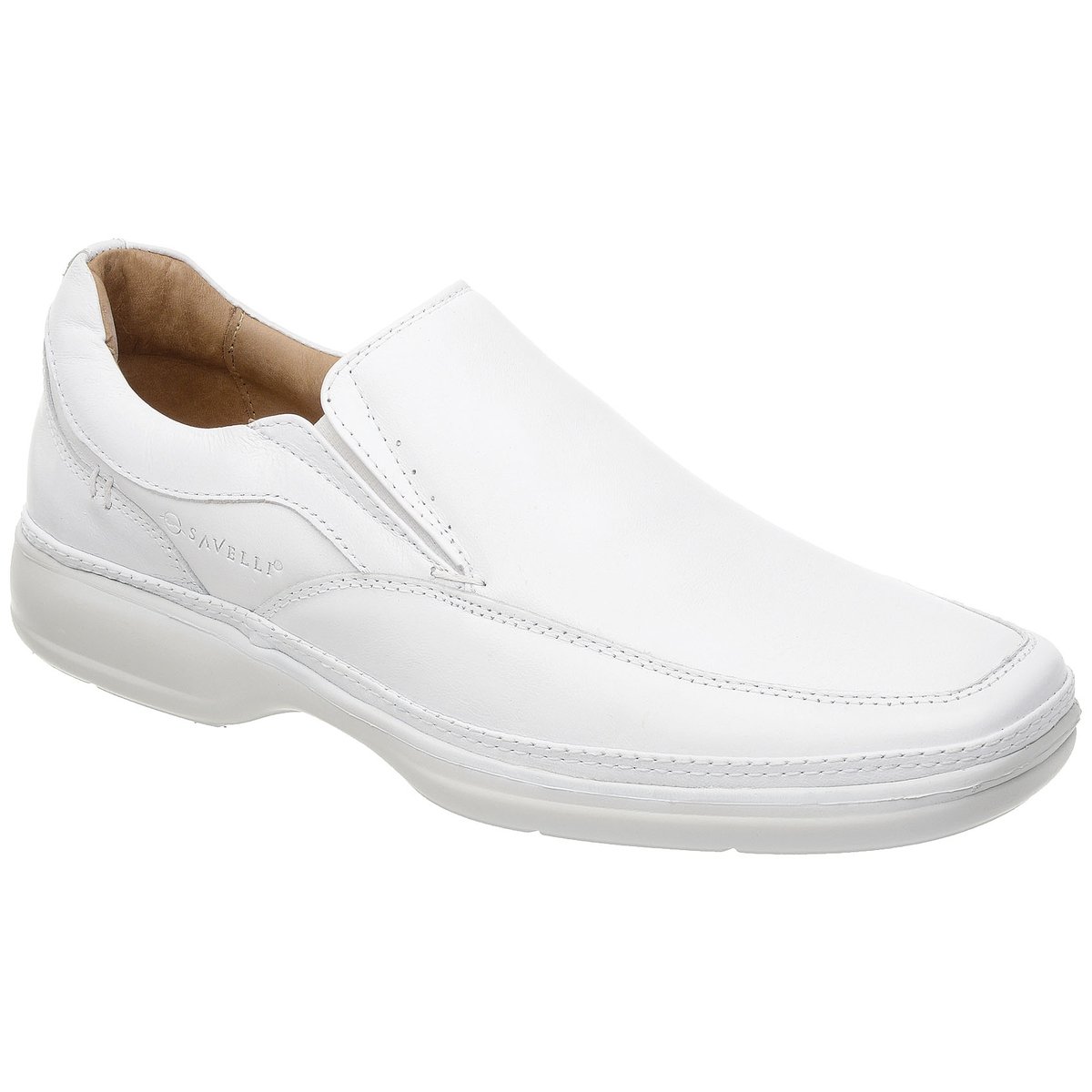 Sapato Savelli Linha Light e White Couro de Carneiro - Branco | Zattini