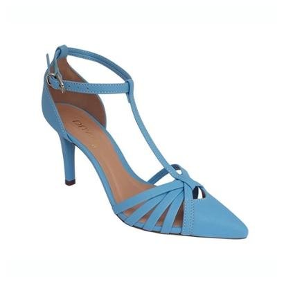 Sapato Scarpin Azul Tiffany Noiva Madrinha Festa Zattini