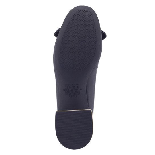 Sapato Scarpin Dakota G9712 salto bloco baixo 4,5cm