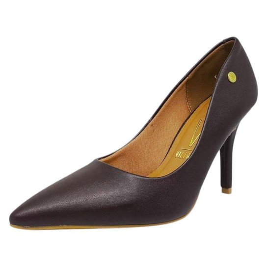 Sapato Scarpin Feminino Com Salto Médio Fino Moderno Vizzano