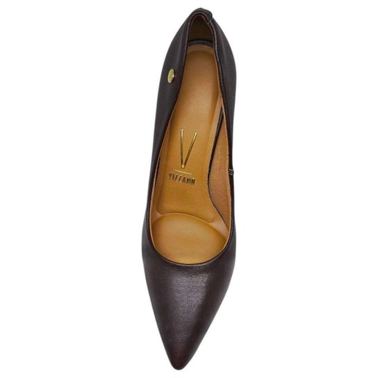 Sapato Scarpin Feminino Com Salto Médio Fino Moderno Vizzano