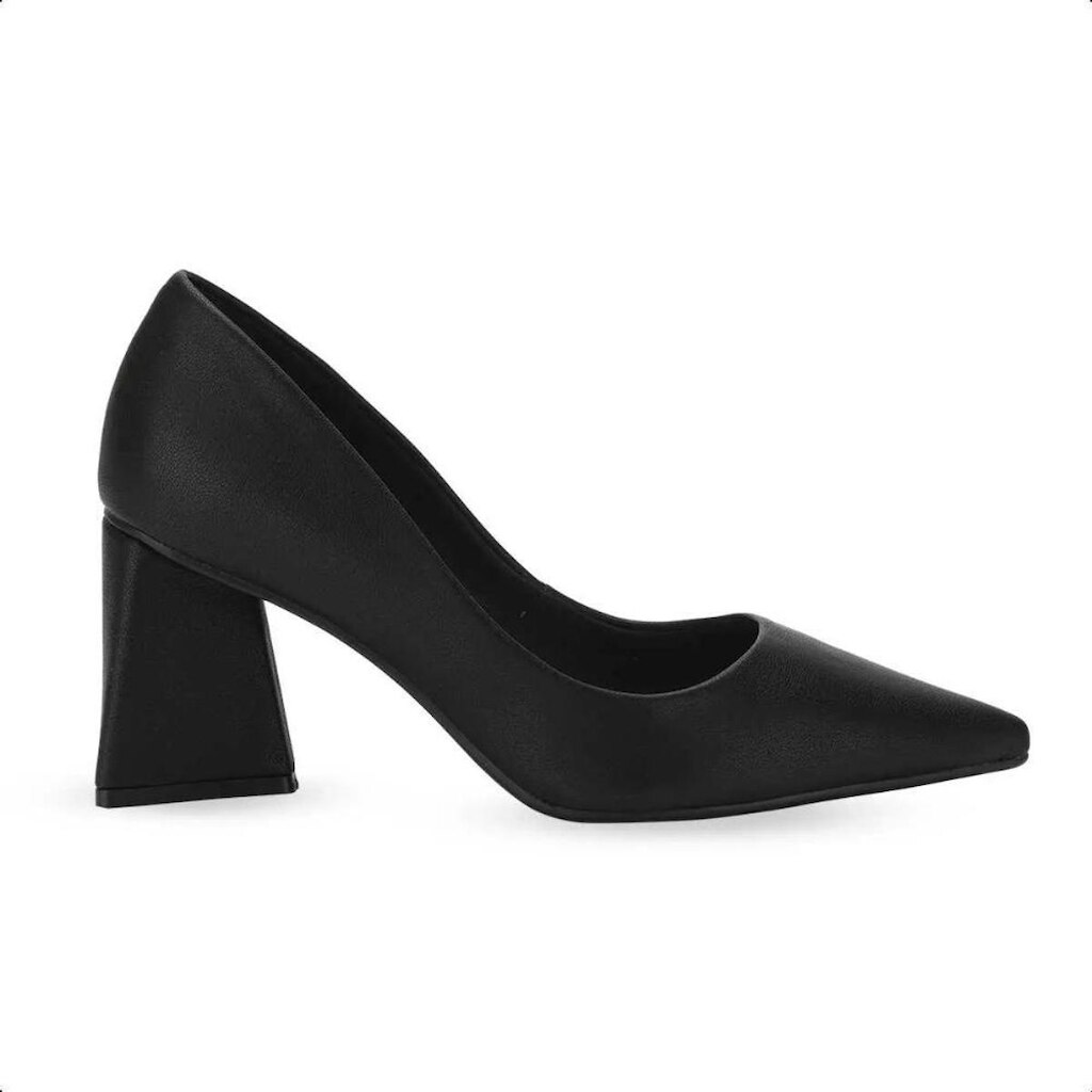 Sapato Scarpin Feminino Salto Bloco Bebece