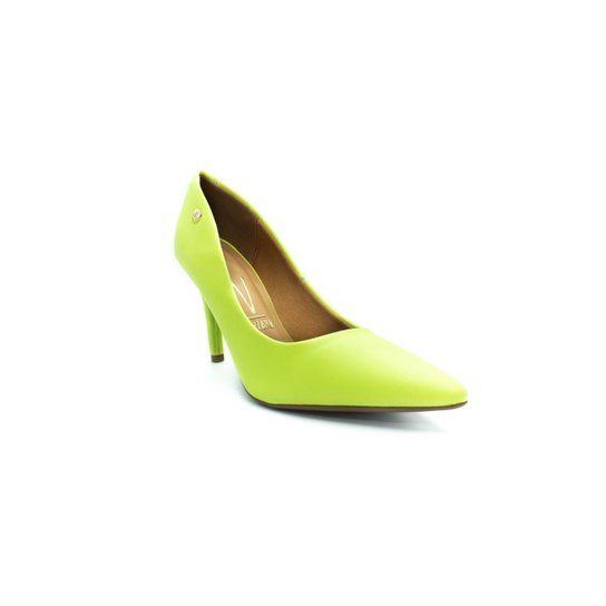 Sapato Scarpin Feminino Vizzano 1184.1101 - Verde - Verde