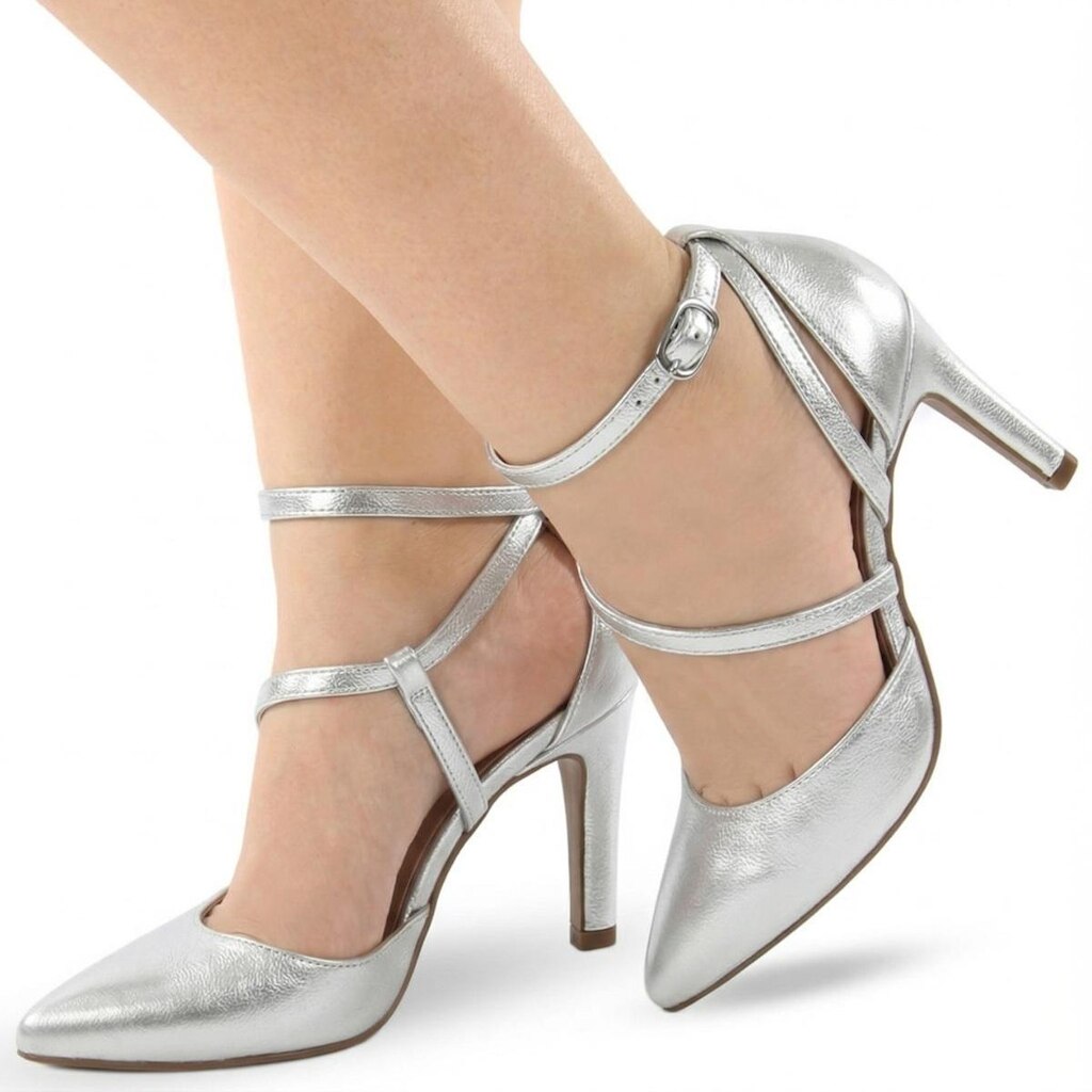 Sapato Scarpin Modarpe Salto Alto Médio Feminino S08