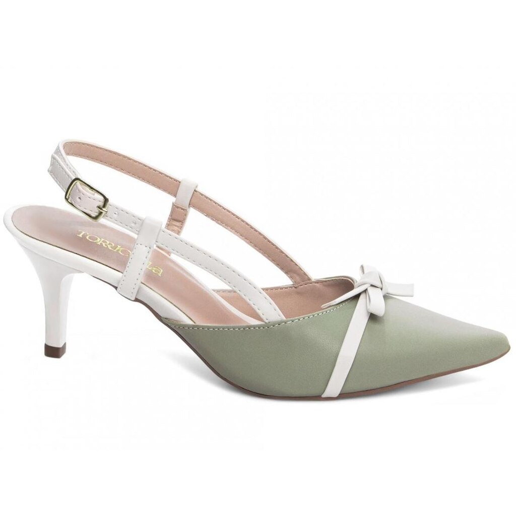 Sapato Scarpin Salto Médio Baixo Bico Fino Feminino 6cm EMILY ONLINE