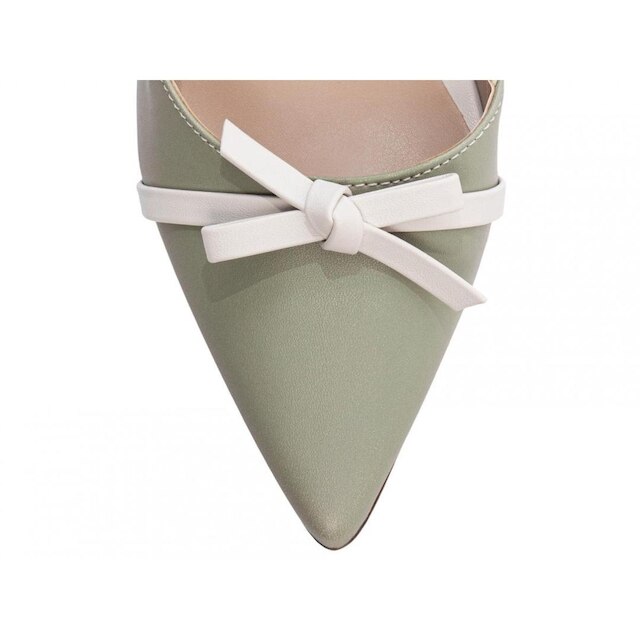 Sapato Scarpin Salto Médio Baixo Bico Fino Feminino 6cm EMILY ONLINE
