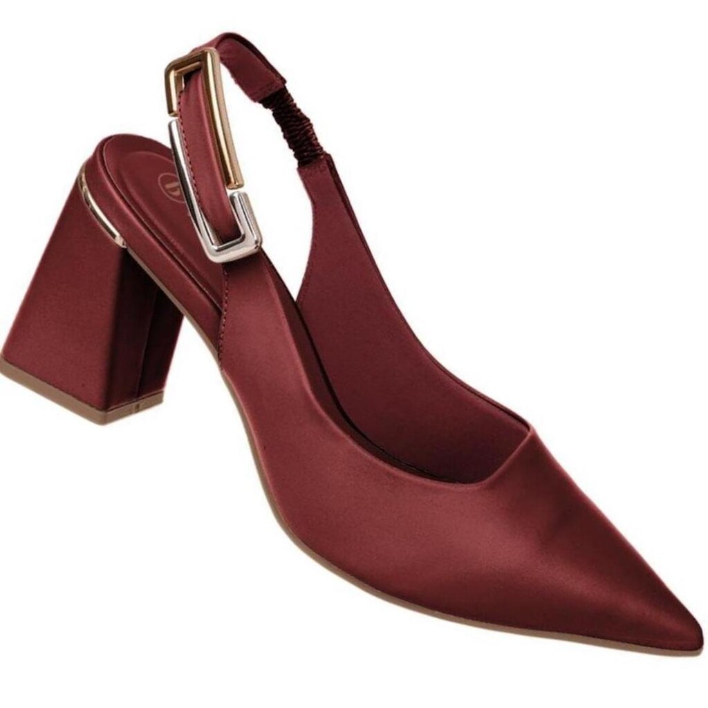 SAPATO SCARPIN SLINGBACK BEBECE T7012-038 FEMININO