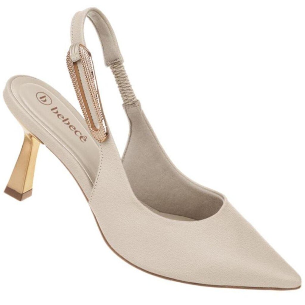 Sapato Scarpin Slingback Bebece T7041-753 Feminino