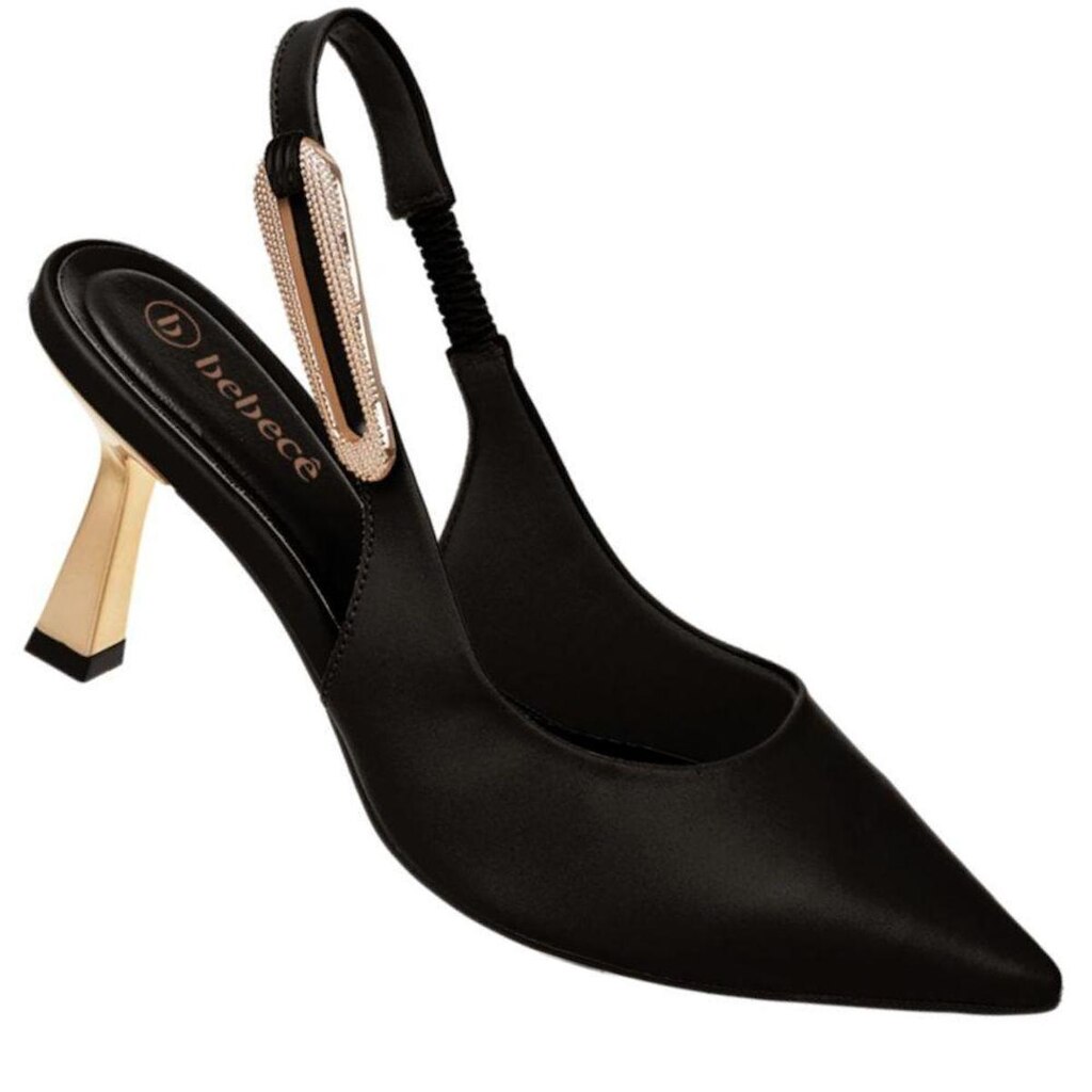 Sapato Scarpin Slingback Bebece T7041-753 Feminino