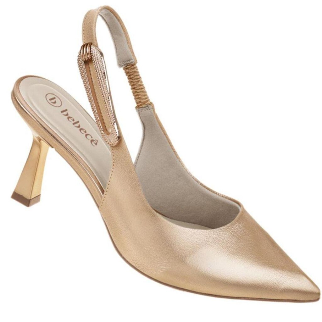 Sapato Scarpin Slingback Bebece T7041-753 Feminino