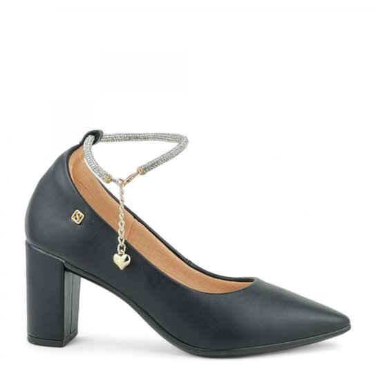 Tornozeleira Zattini Scarpin Com Tornozeleira Salto Baixo Santa