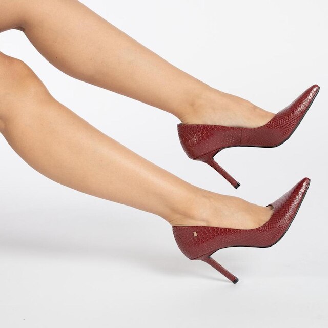 Sapato Scarpin Via Marte Elegante Salto Feminino