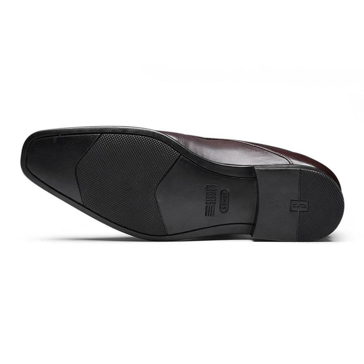 Sapato Sergio's Derby Couro Masculino - Marrom | Zattini