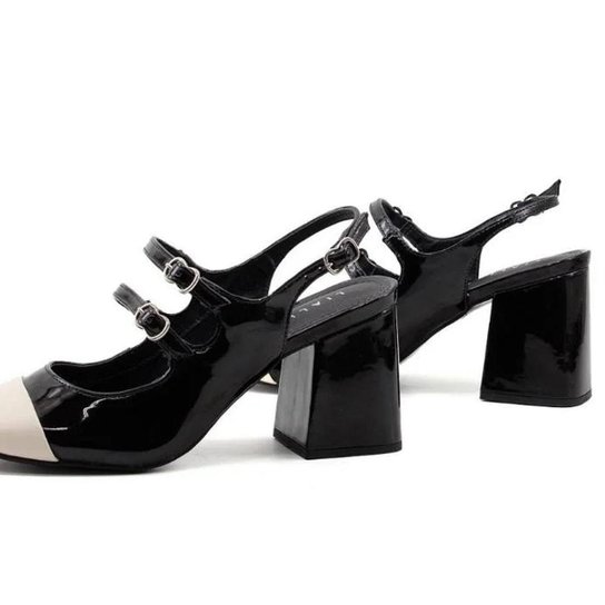Sapato Slingback Feminino Conforto Moderno Lia Line