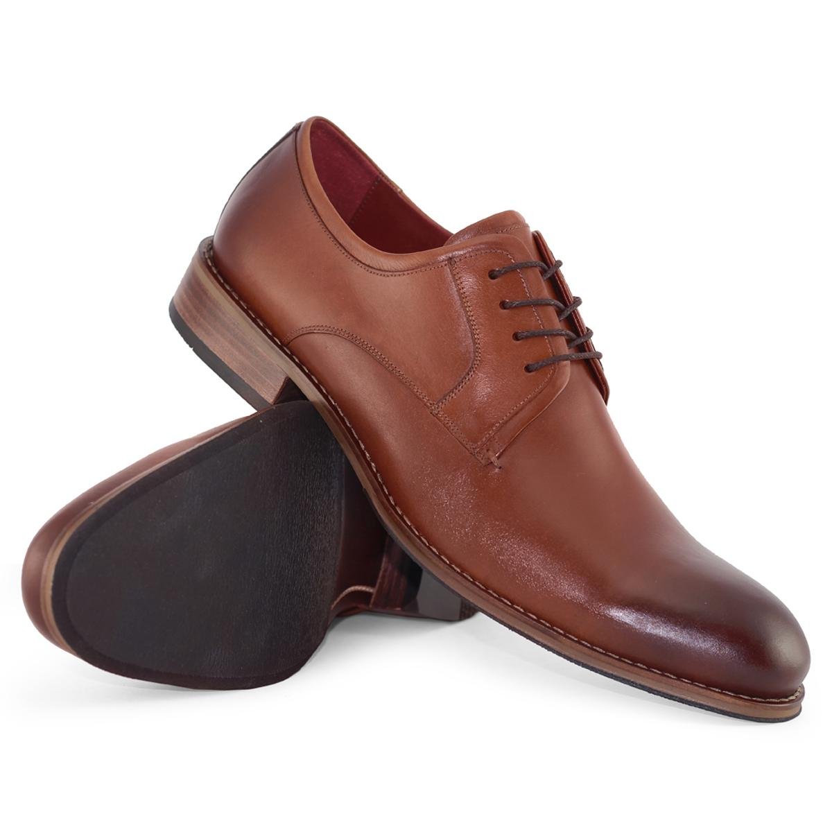 Sapato Social Albanese Village Gucci Masculino - Marrom Menor preço em Sapato Social Albanese Village Gucci Masculino - Marrom