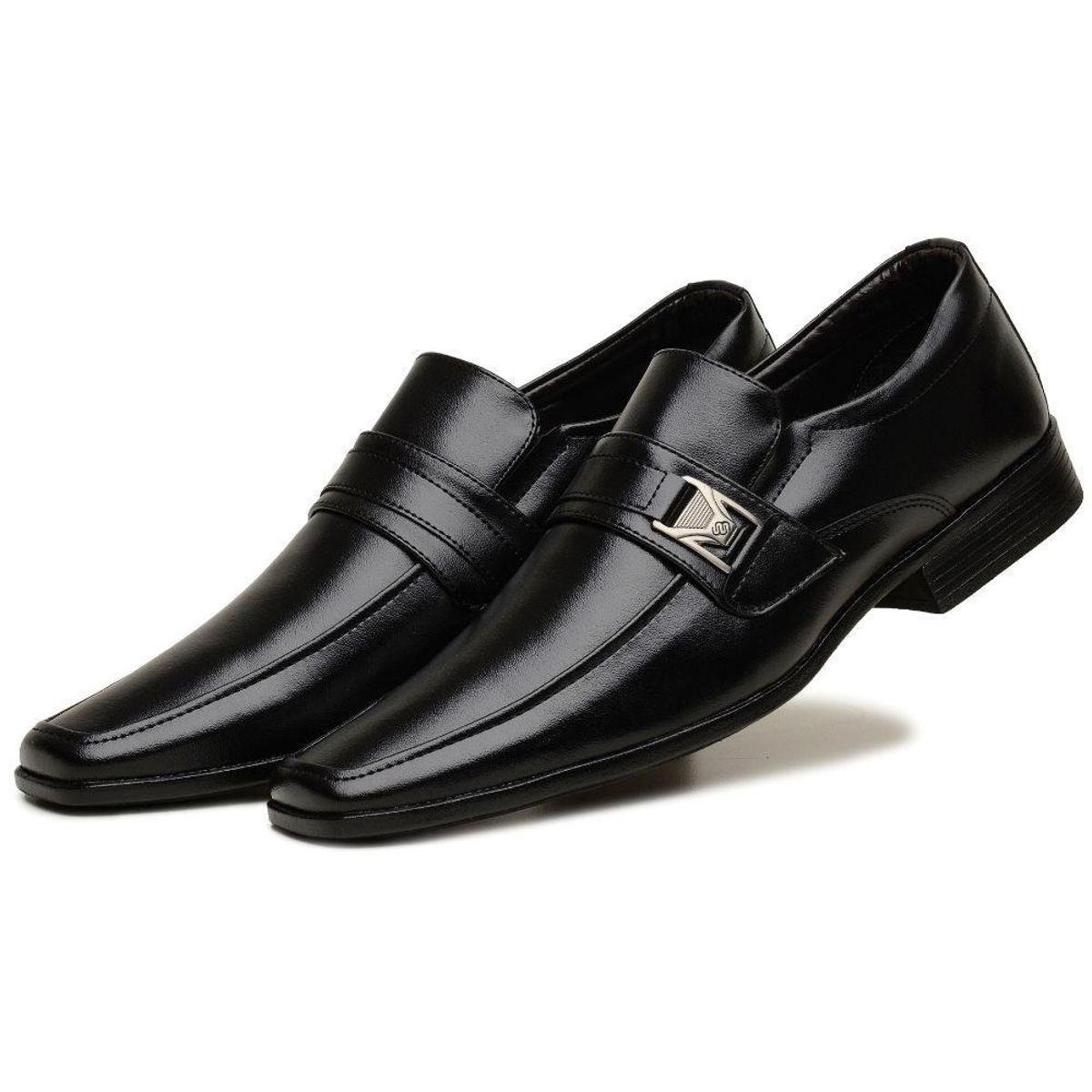 Sapato Social Bico Fino Bertelli Masculino Menor preço em Sapato Social Bico Fino Bertelli Masculino