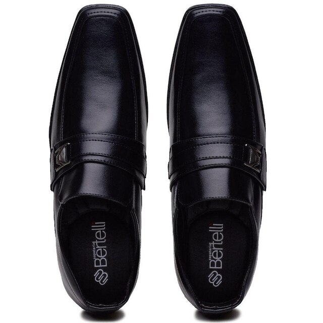 Sapato Social Bico Fino Bertelli Masculino