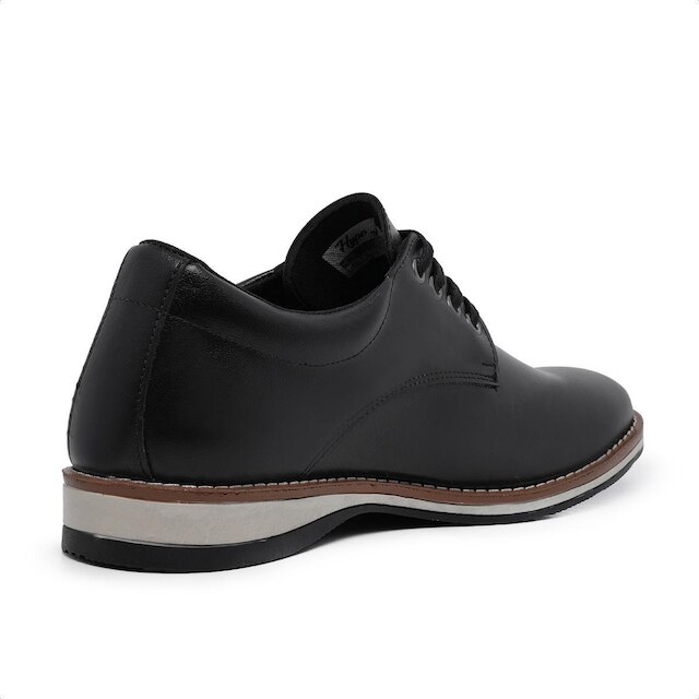 Sapato Social Casual Derby Masculino com Cadarço Moderno e Elegante