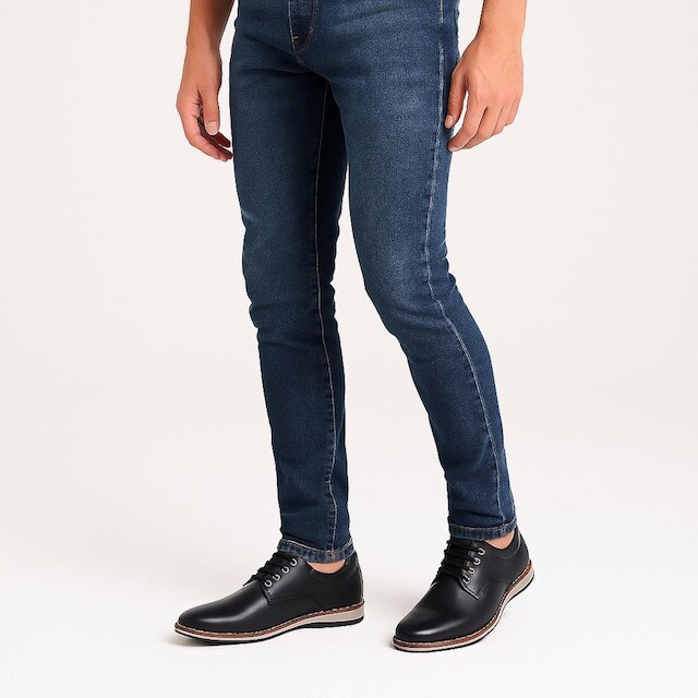 Sapato Social Casual Derby Masculino com Cadarço Moderno e Elegante