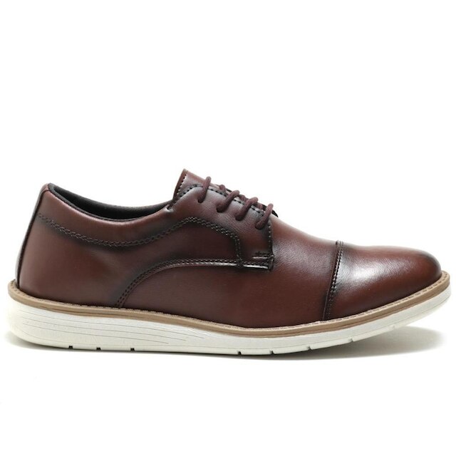 Sapato Social Casual Masculino Derby Oxford De Amarrar Super Macio e Leve