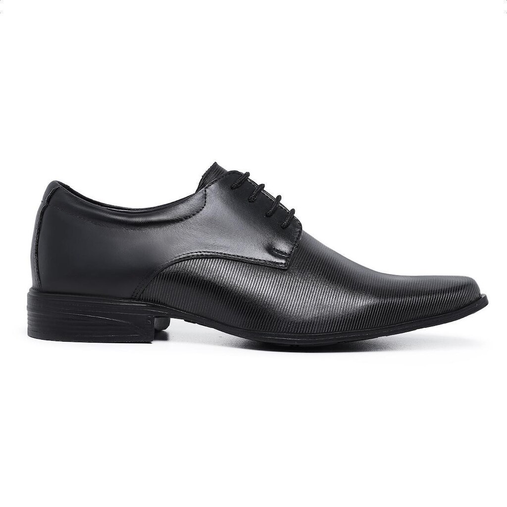 Sapato Social Casual Masculino Ortopédico em Couro Rf.1500