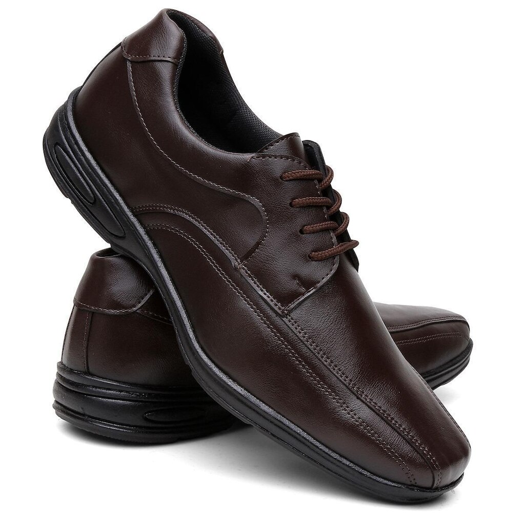 Sapato Social Conforto Palmilha Gel 8mm