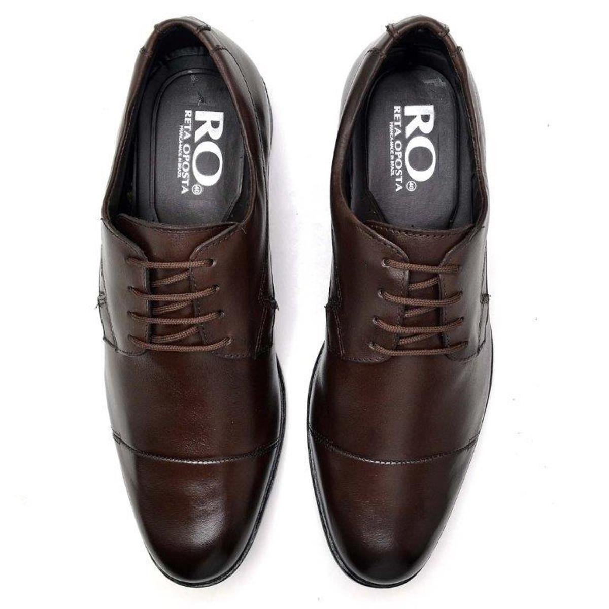 sapato social arredondado