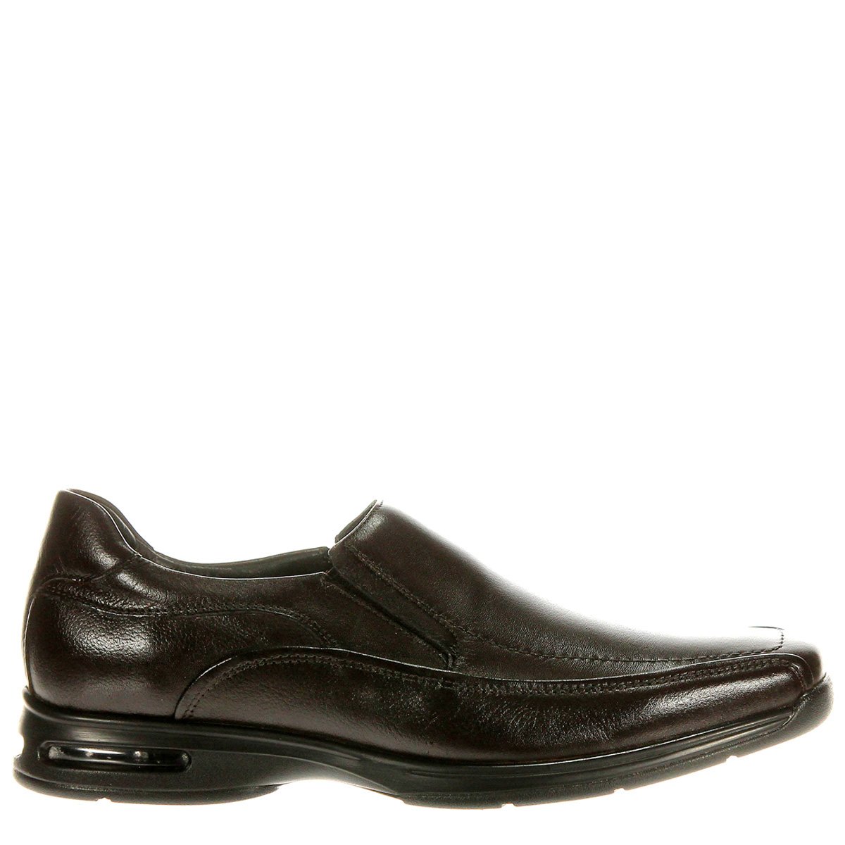 Sapato Social Couro Democrata Air Stretch Spot - Marrom | Zattini