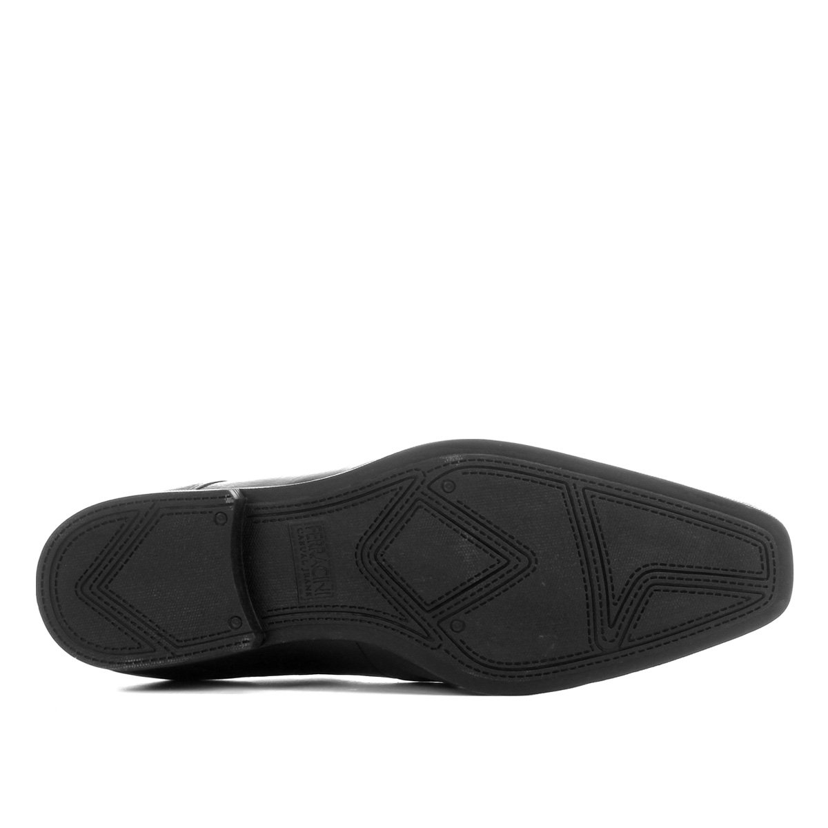 Sapato Social Couro Ferracini Clássico Cadarço - Preto | Zattini