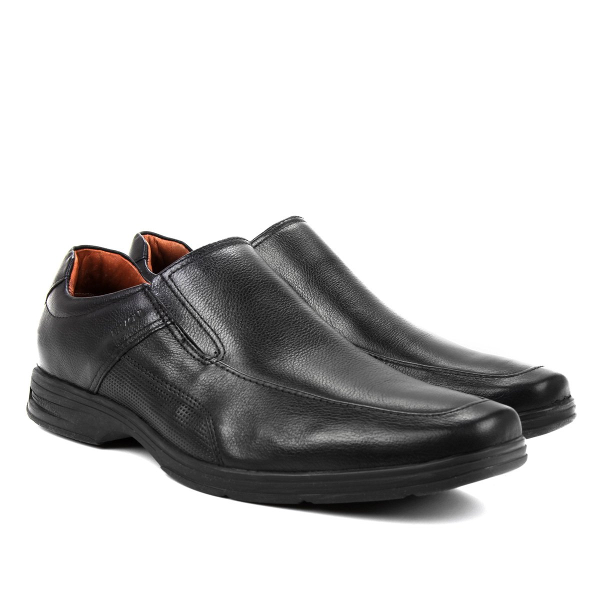 sapato social couro ferracini