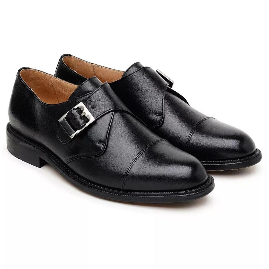 Sapato Social Couro Jacometti Confort Masculino