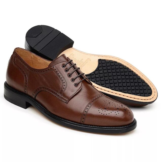Sapato Social Couro Jacometti Scatamacchia Masculino