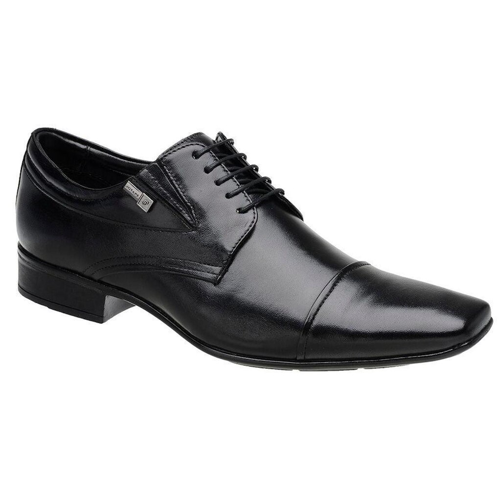 Sapato Social Couro Jota Pe Preto 40115