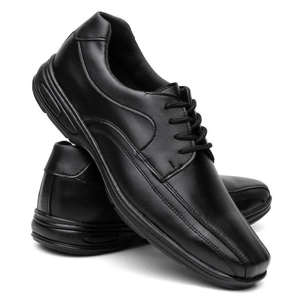 Sapato Social Couro Legitimo Palmilha Gel Masculino Menor preço em Sapato Social Couro Legitimo Palmilha Gel Masculino