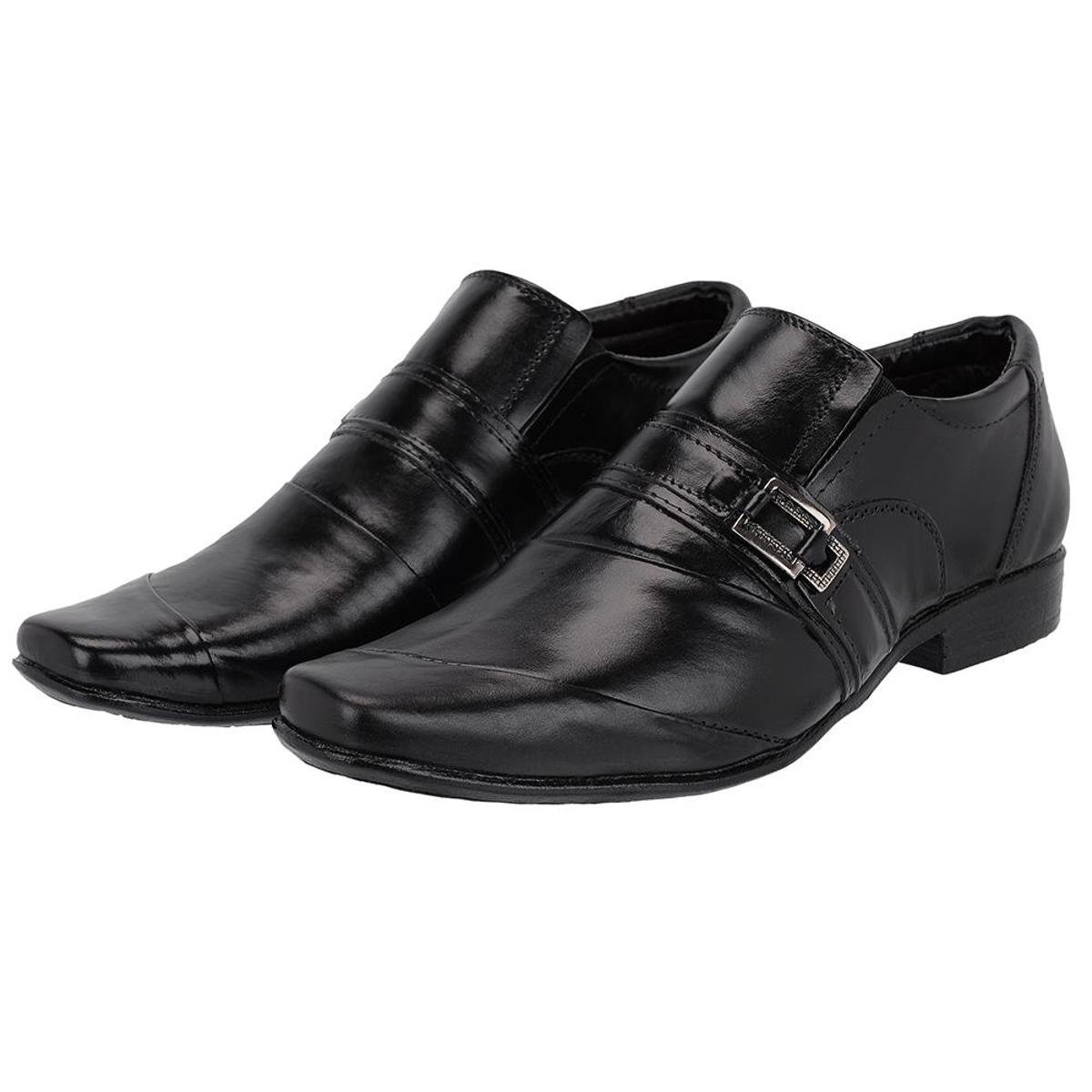 Sapato Social Couro Leoppé Forrado Estilo Italiano Masculino Menor preço em Sapato Social Couro Leoppé Forrado Estilo Italiano Masculino