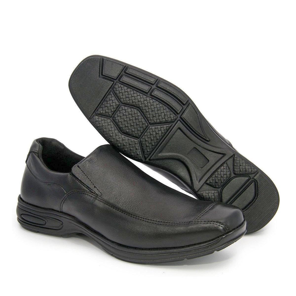 Sapato Social couro palmilha Pu BBR2 4520001 preto Menor preço em Sapato Social couro palmilha Pu BBR2 4520001 preto