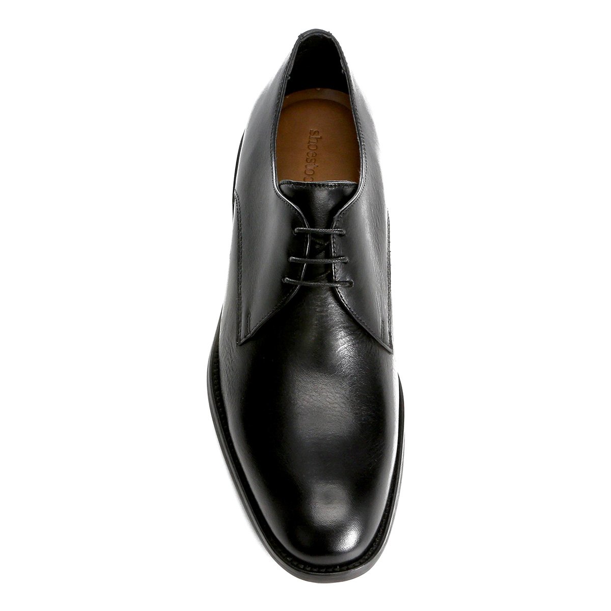 Sapato Social Couro Shoestock Derby Masculino - Preto | Zattini