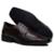 Sapato Social de Amarrar Masculino Tamanho Especial 90100 - Preto