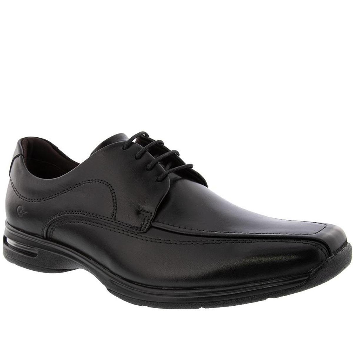 Sapato Social Democrata Smart Comfort Air Spot Couro Preto - 47 - Preto Menor preço em Sapato Social Democrata Smart Comfort Air Spot Couro Preto - 47 - Preto