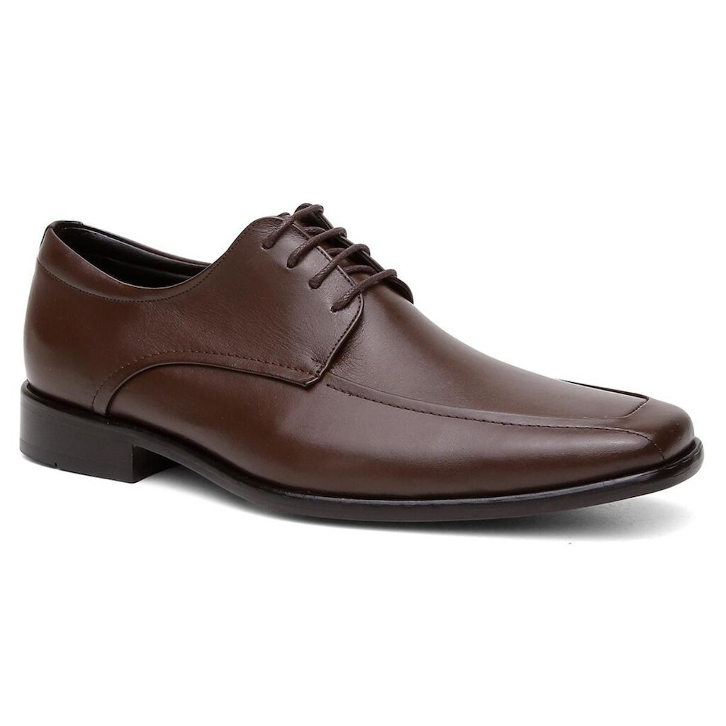 Sapato Social Derby Masculino Couro Elegância Moderno