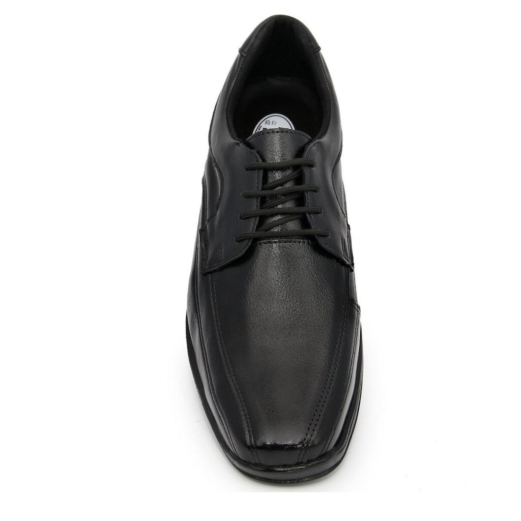 Sapato Social Elástico Footwear Confort Gel Couro Legítimo