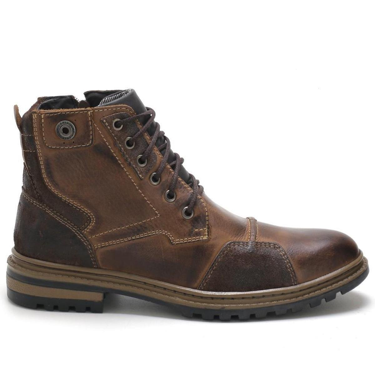 Sapato Social Estilo Bota Cano Medio Em Couro Legitimo Free Menor preço em Sapato Social Estilo Bota Cano Medio Em Couro Legitimo Free