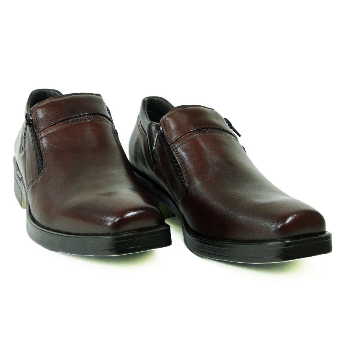 sapato social masculino com ziper