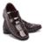 Sapato Social Infantil Menino Casual Leve Bico Quadrado - Marrom